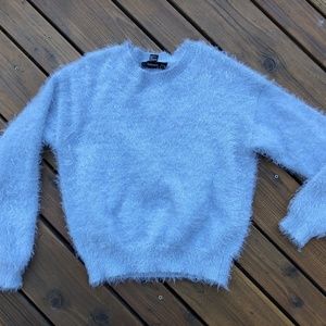 Forever 21 Lavender Super Soft Fuzzy Sweater